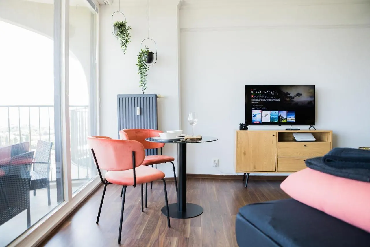 Fresh Apartment - 20Th Floor - Netflix - Center Augsburg